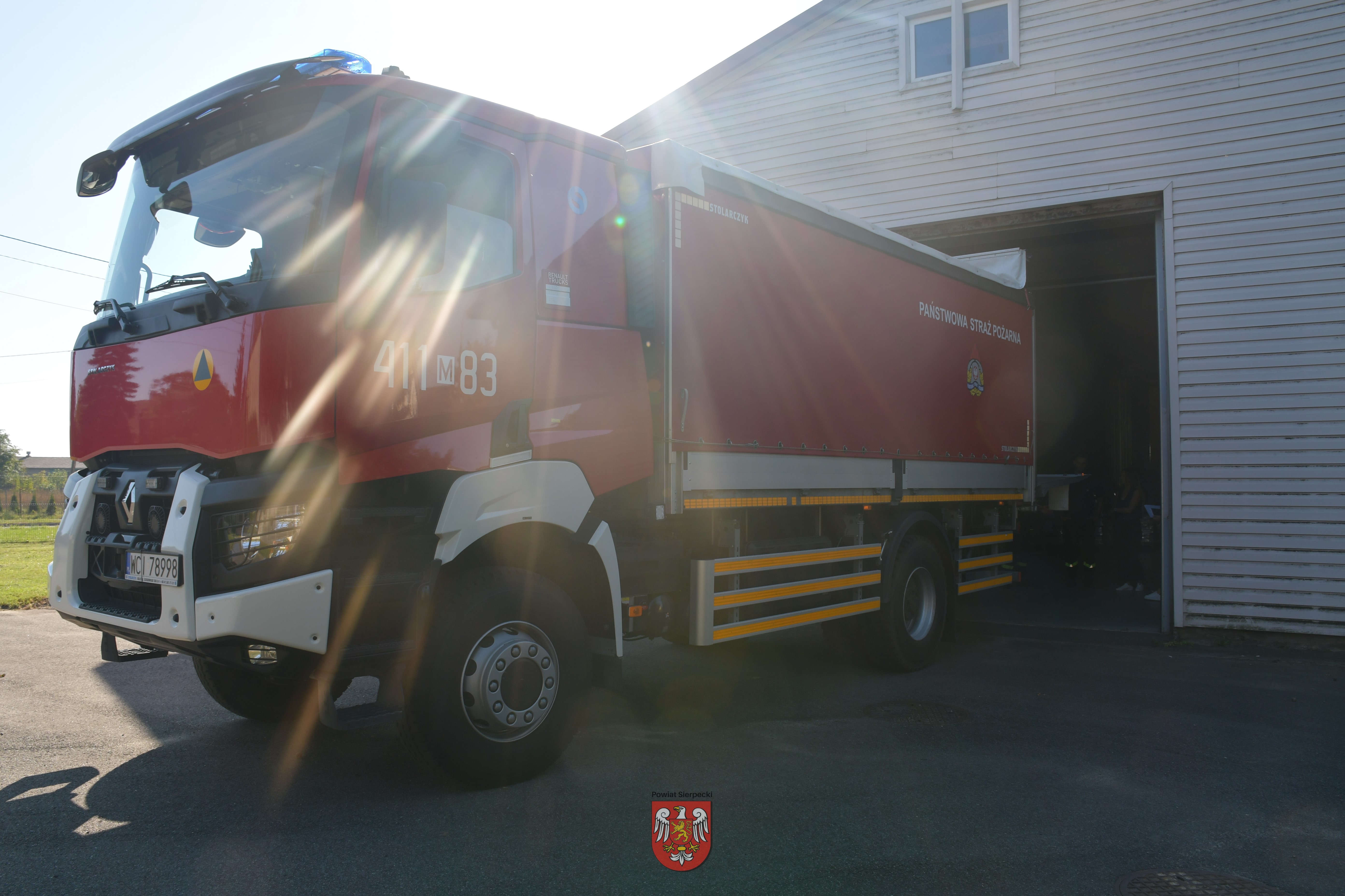 Pierwsza tura środków ze Starostwa Powiatowego w Sierpcu pojechała do powodzian, zbiórka trwa, niedługo kolejne transporty!