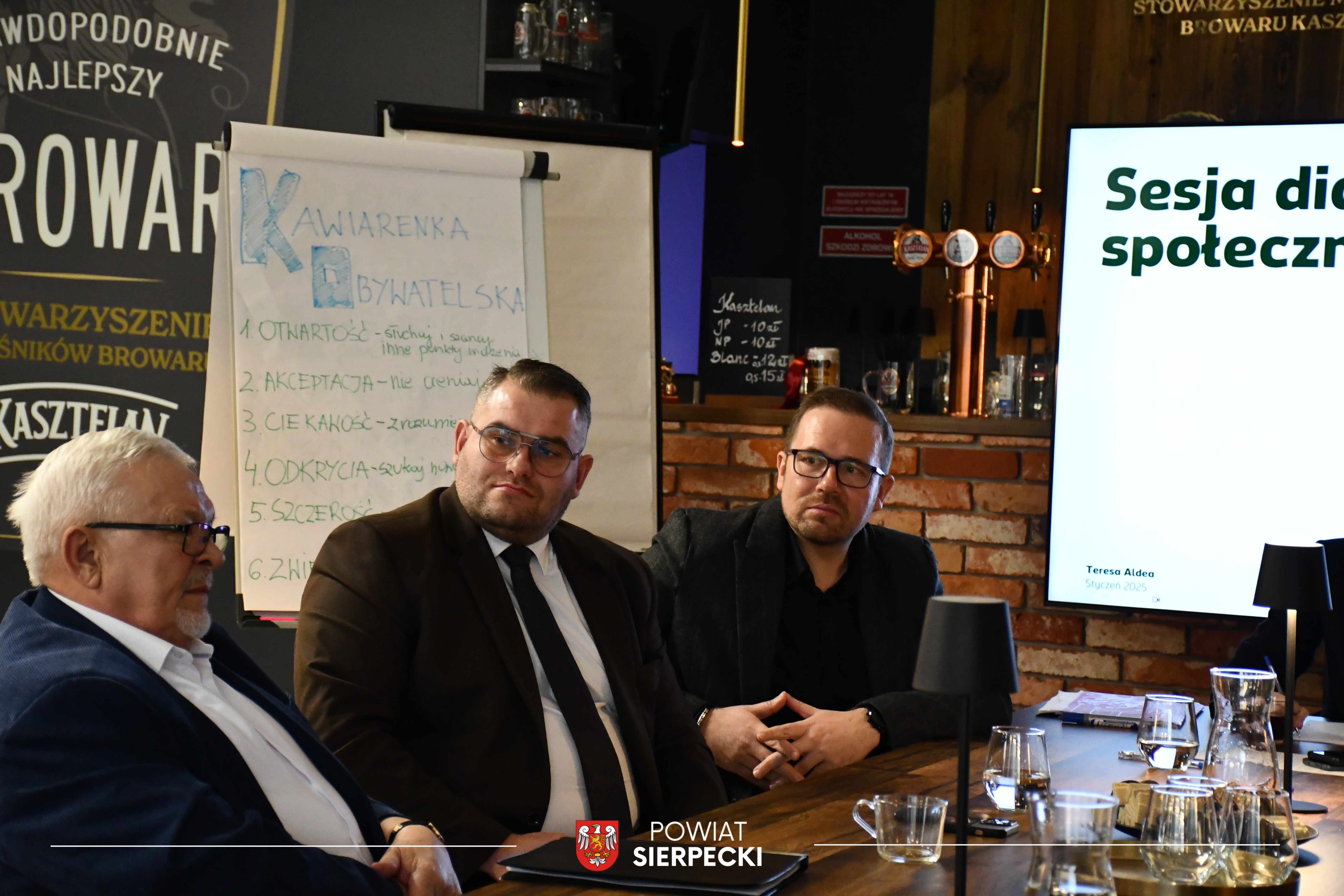 Sesja dialogu społecznego w Browar Kasztelan Sierpc
