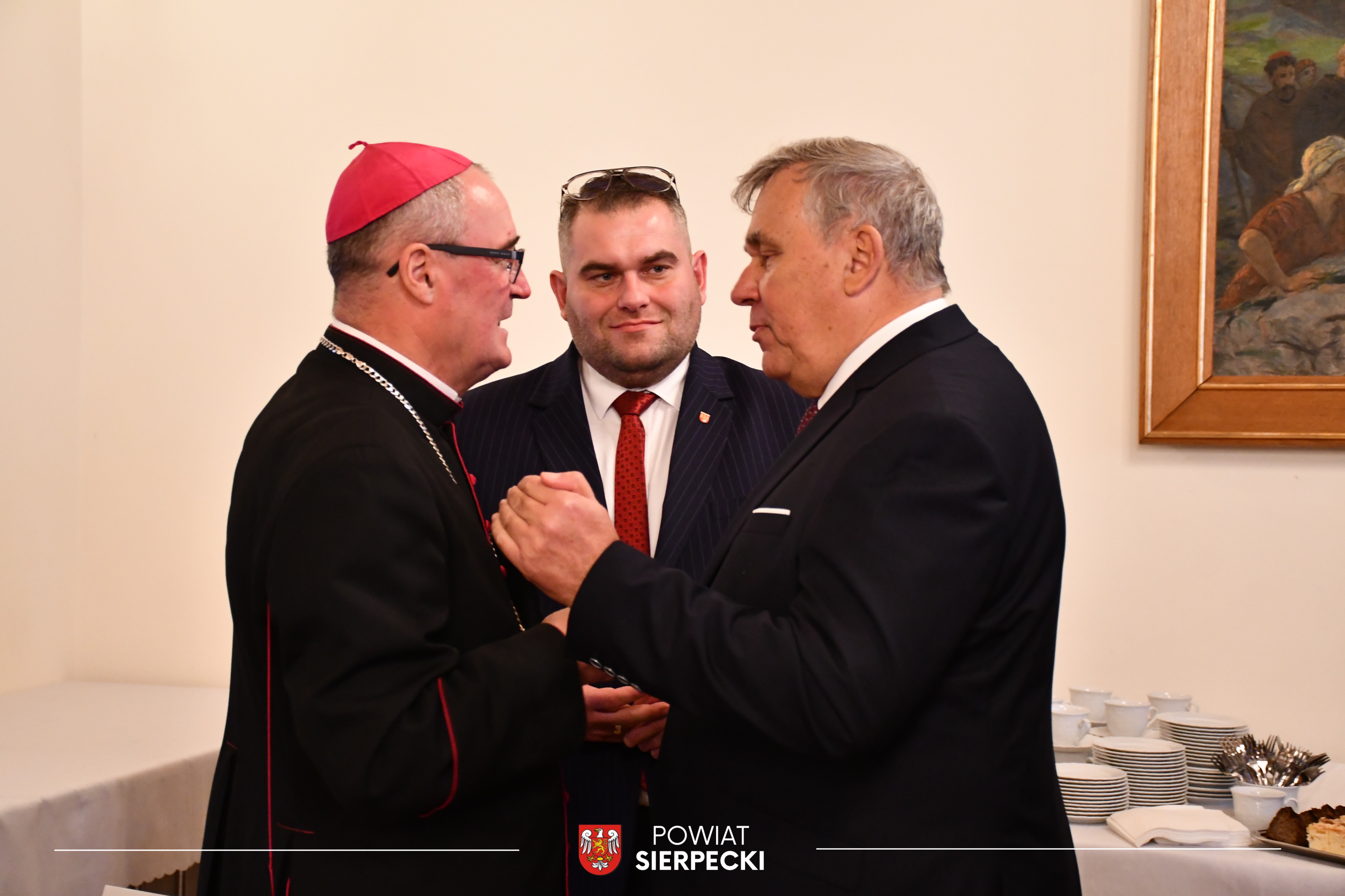 Spotkanie opłatkowe u Biskupa Płockiego