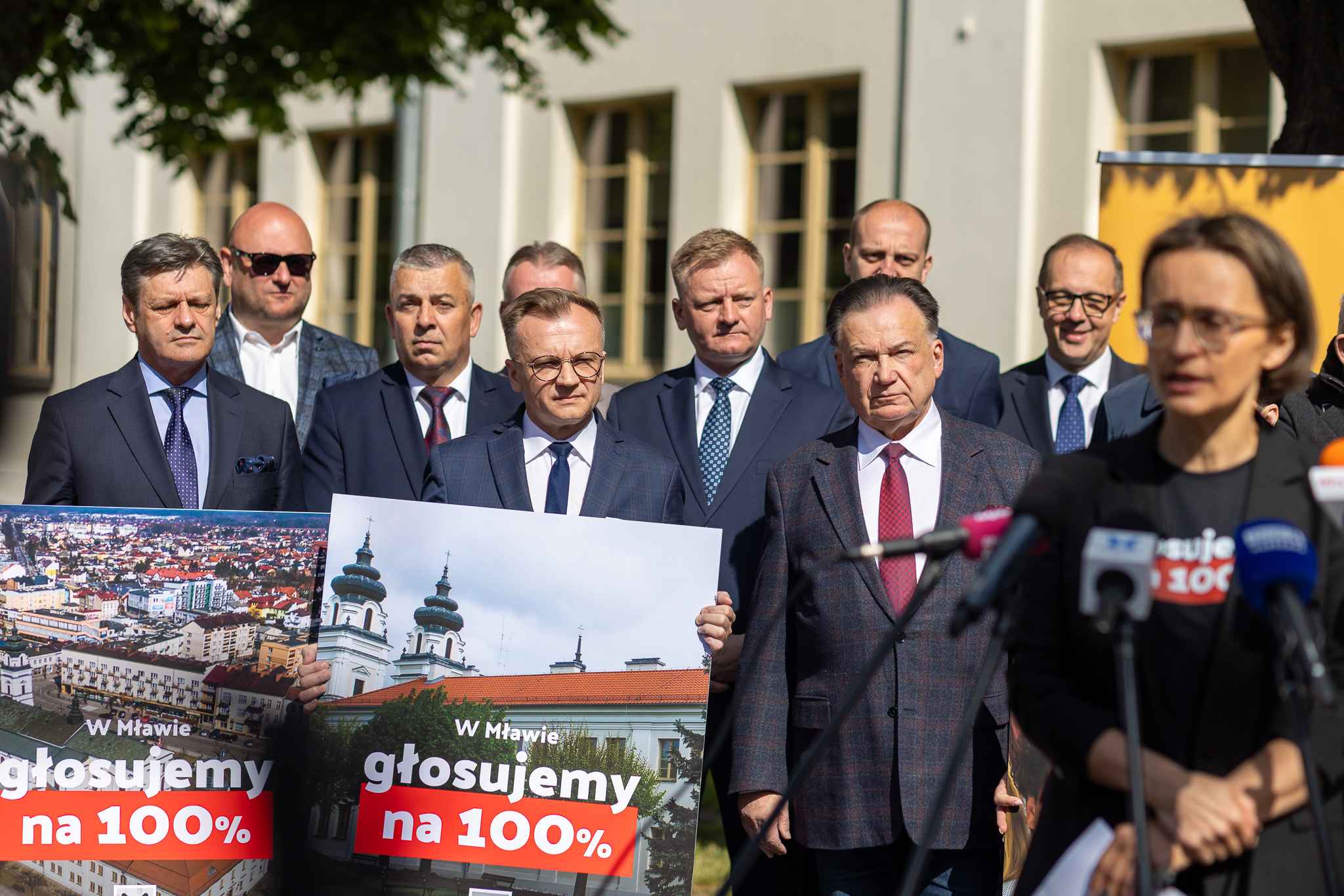 „Głosujemy na 100 procent”