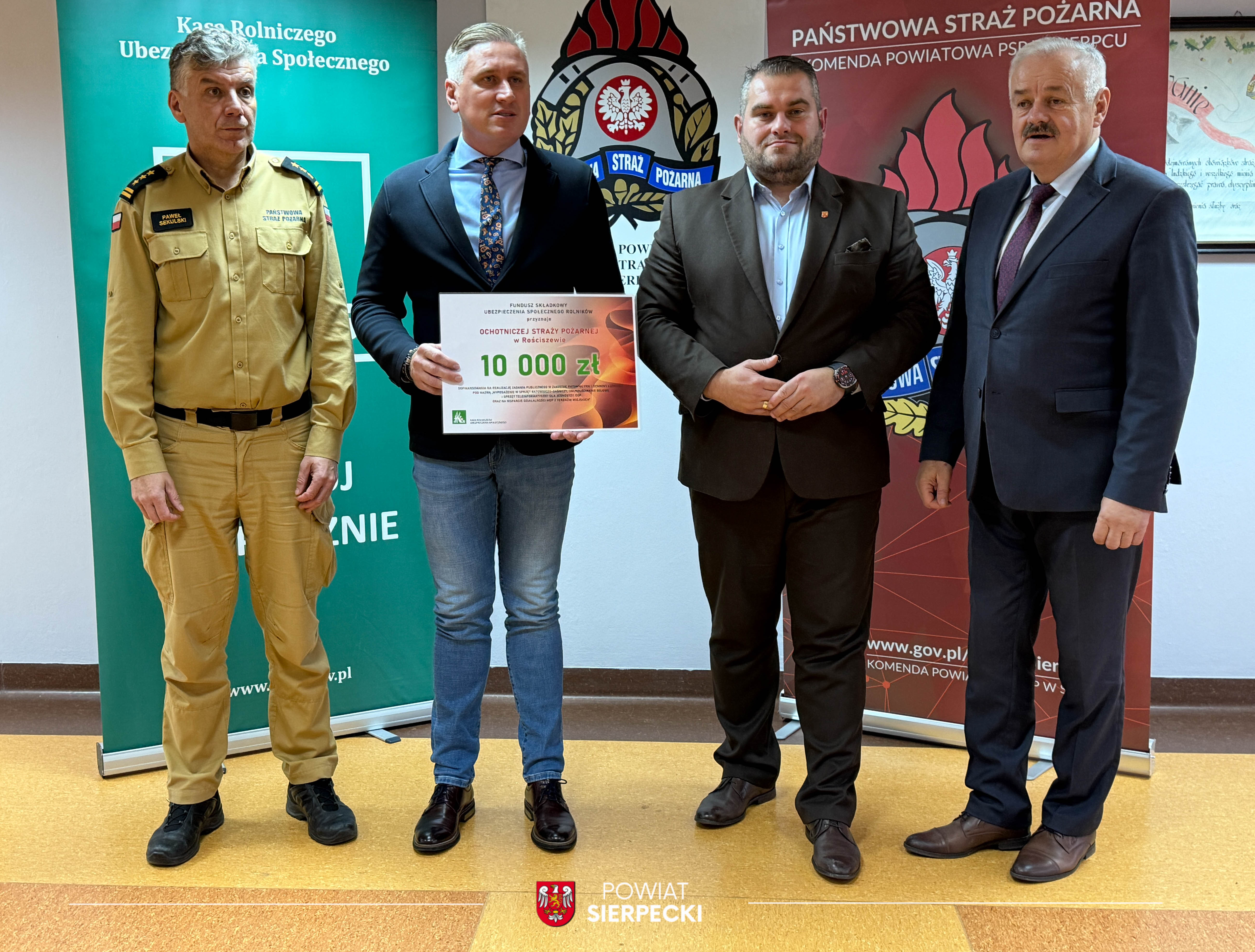 Razem dla bezpieczeństwa – wsparcie dla OSP Grodkowo Zawisze i OSP Rościszewo