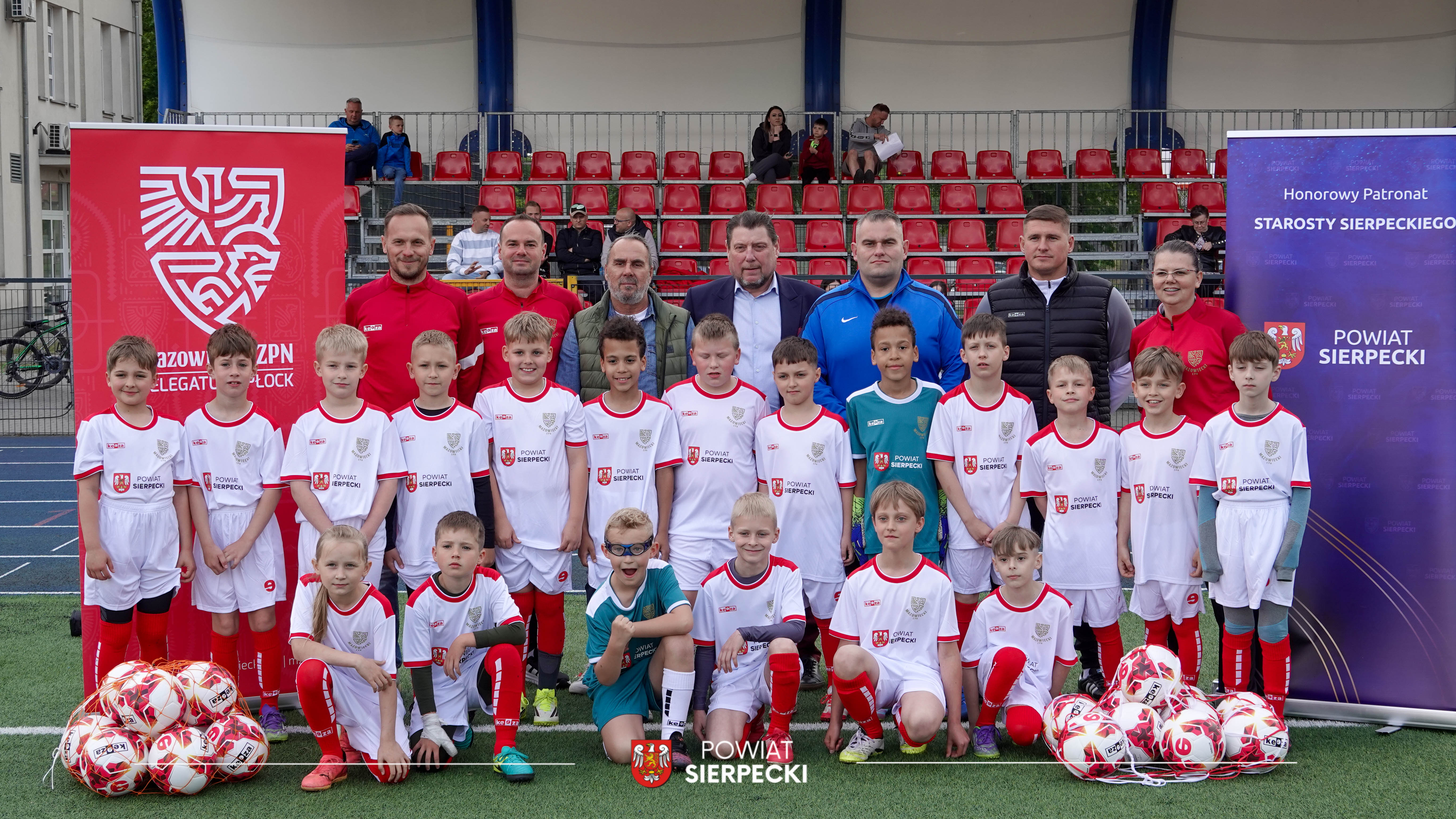 Powiatowa Kadra Sierpca Rocznika 2017 U9 rozpoczyna swoją piłkarska przygodę